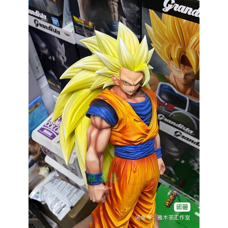 Mô hình songoku ssj 3 siêu nét - mô hình dragonball