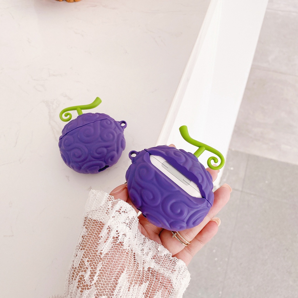 Vỏ Mềm Cho AirPods Hoạt Hình One Piece Luffy Ace Mera-mera Fruit Vỏ Mềm Freebuds 4i Vỏ AirPods Di Động Pro Cho Tai Nghe Bluetooth Không Dây Apple Homelove