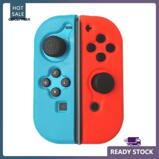 1 Cặp Vỏ tpu Mềm Chống Trầy Chống Trượt Độ Bền Cao Bảo Vệ Cho Tay Cầm Chơi game switch