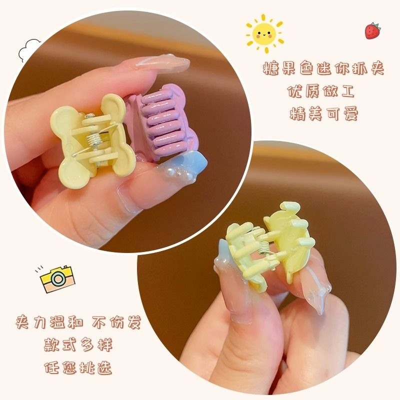 Set 100 Kẹp Tóc mini Nhiều Màu Dễ Thương Cho Bé