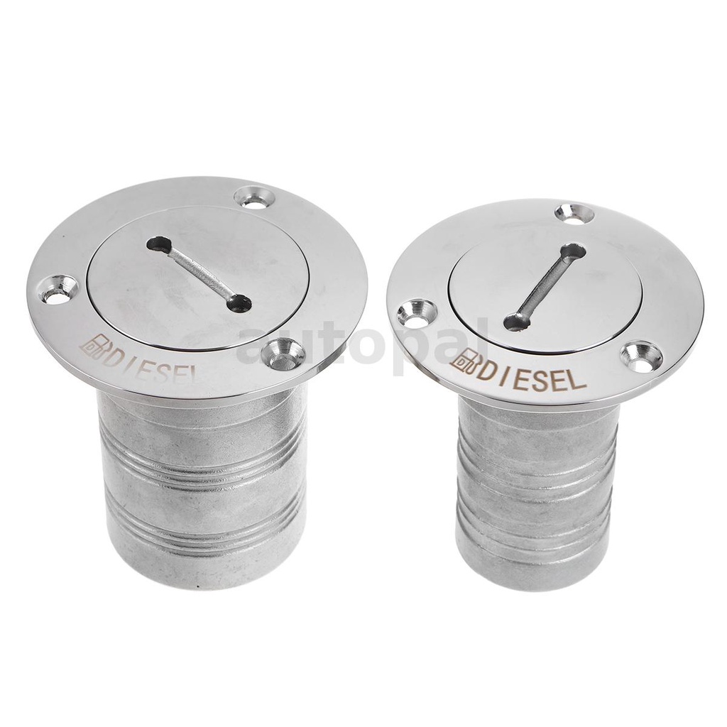 Nắp Đậy Bình Nhiên Liệu 1.5 inch / 2 inch Bằng Thép Không Gỉ 316 Cho Tàu Thuyền