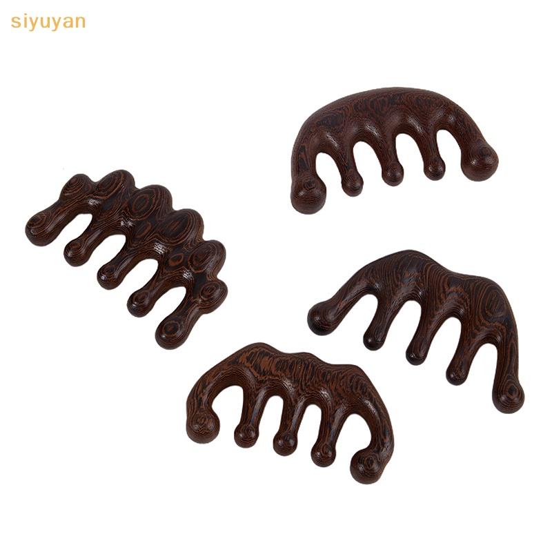 Siyuyan meridian Lược Chải Tóc Mát Xa Da Đầu Cầm Tay Răng Thưa Tiện Dụng vn