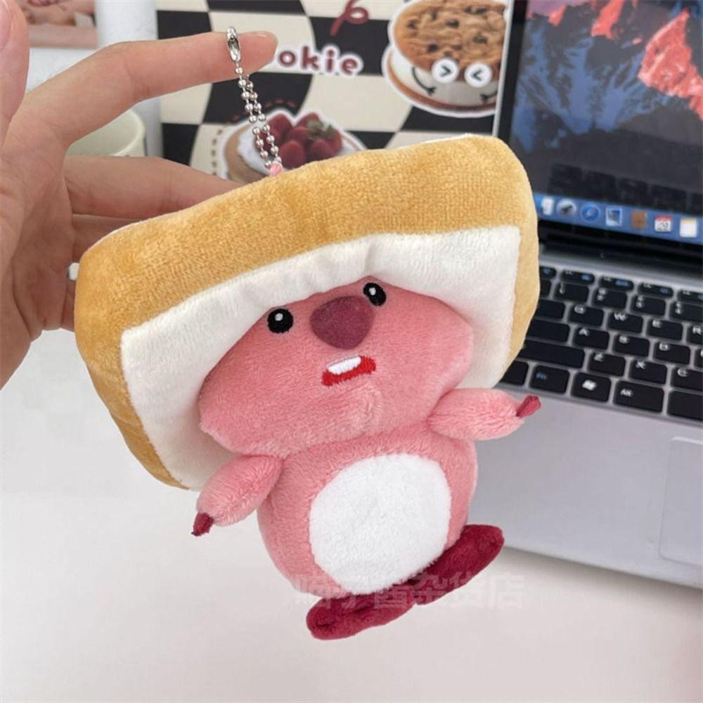 Móc Khóa Búp Bê Nhồi Bông shanhai loopy Phong Cách Hàn Quốc Cá Tính Làm Quà Tặng Sinh Nhật charms