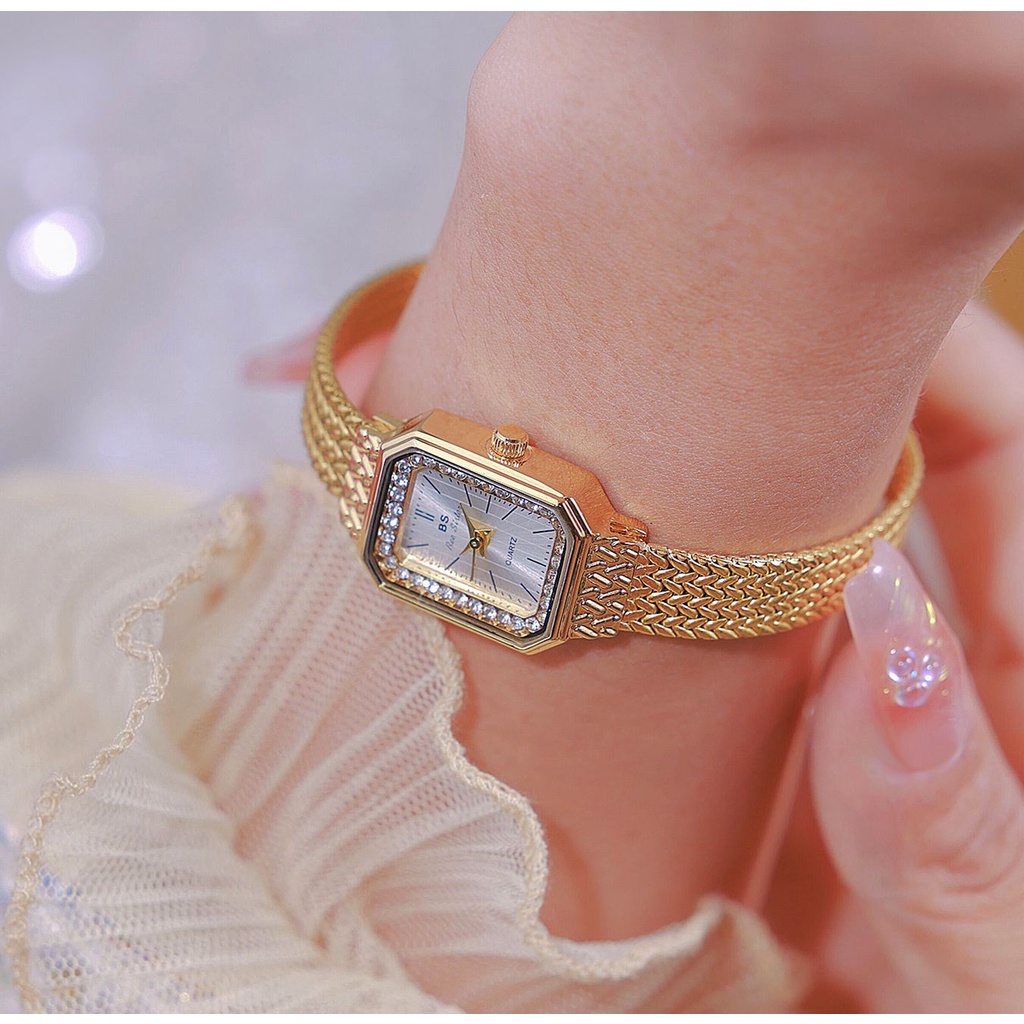Phong Cách Mới Bán Chạy Đồng Hồ Đeo Tay Lúa Mì Nhẹ Sang Trọng Đơn Giản Cho Nữ