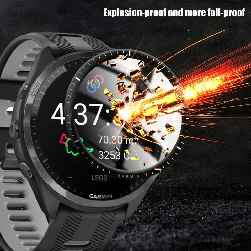Miếng Dán Màn Hình Cong 3d Trong Suốt Chống Dấu Vân Tay Cho garmin forerunner 965