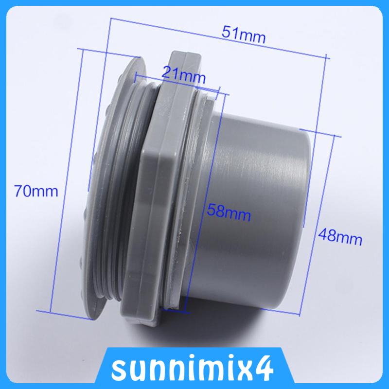Ống Xả Khí Tròn 78x51mm Màu Xám 60mm Chất Lượng Cao