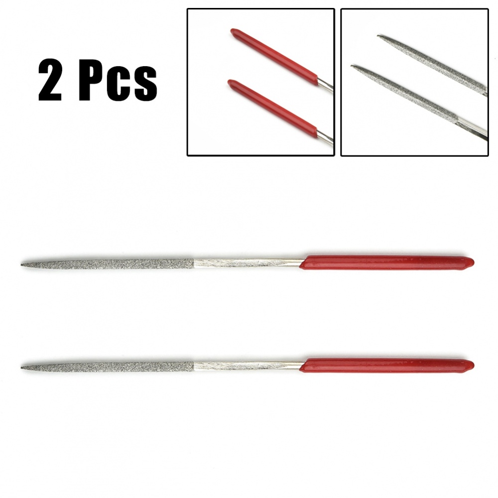 Dụng Cụ Dũa Móng Tay Bằng Thép Không Gỉ Màu Bạc + Đá Vuông