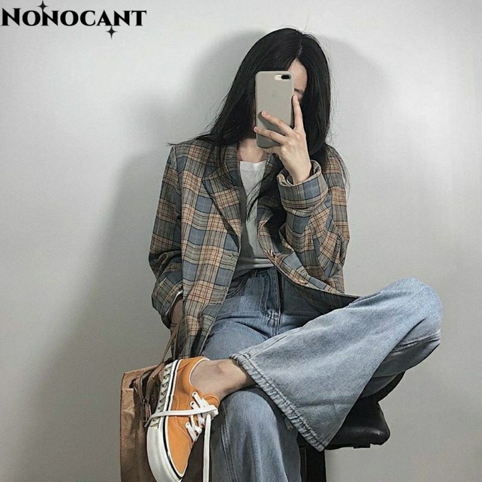 Nonocant áo khoác nữ blazer áo blazer nữ  Thời trang Thông thường fashionable trendy WXW2391BGM38Z230918
