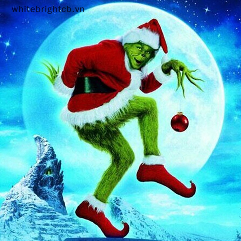 Mặt Nạ grinch Hóa Trang Giáng Sinh 2023