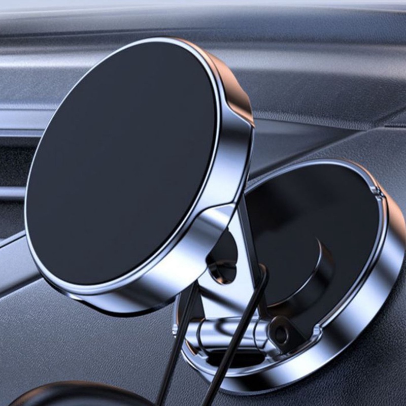 Giá Đỡ Điện Thoại Nam Châm Xoay 360 Độ Trên Xe Hơi