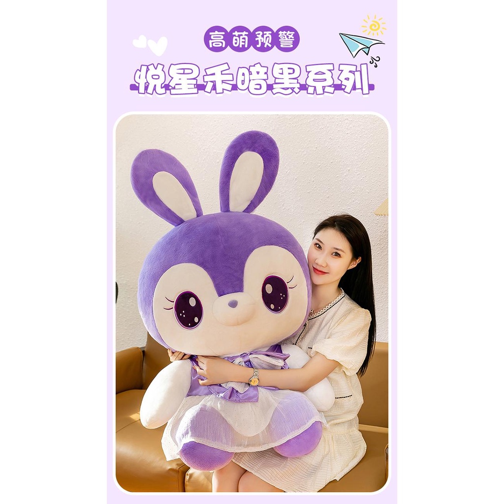 Mới Thú Nhồi Bông Hình Con Cáo Màu Tím