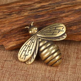 #VOGUEZ#Ornaments Tượng Ong mini Bằng Đồng Thau Phong Cách vintage Trang Trí Nhà Cửa