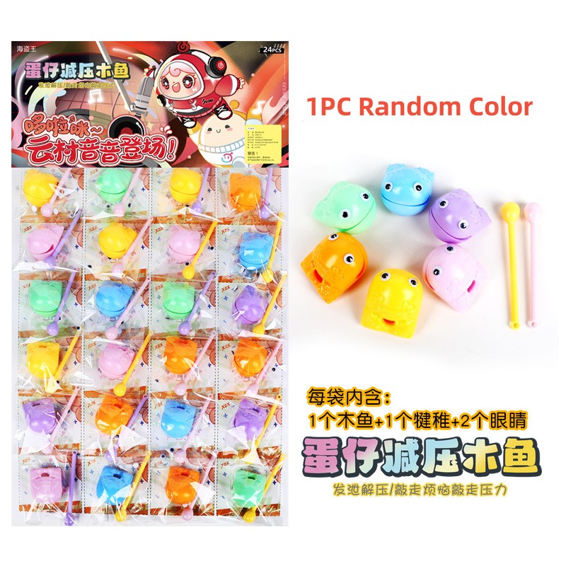 Đồ Chơi Cá Gỗ macaron Màu Sắc Ấn Tượng