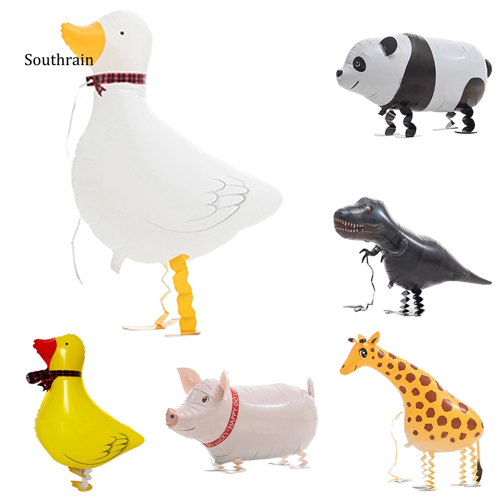 Đồ Chơi Bong Bóng Hình Động Vật Không Mùi Có Thể Tái Sử Dụng