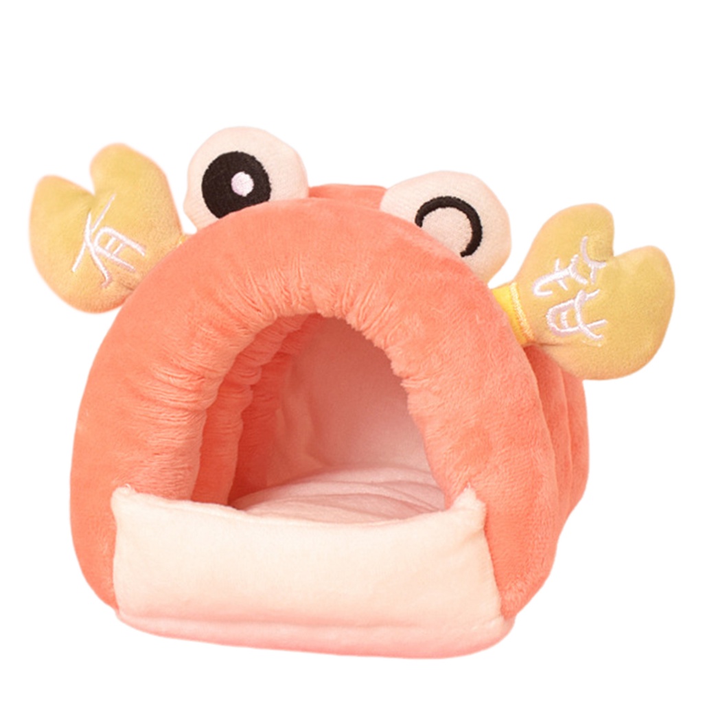 Salzburgstore.tw Nhà Búp Bê Nhồi Bông Mềm Mại Hình Chuột hamster Nằm Ngủ Không Biến Dạng Hoàn Hảo Cho Chuột hamster Kiểu Nam Á