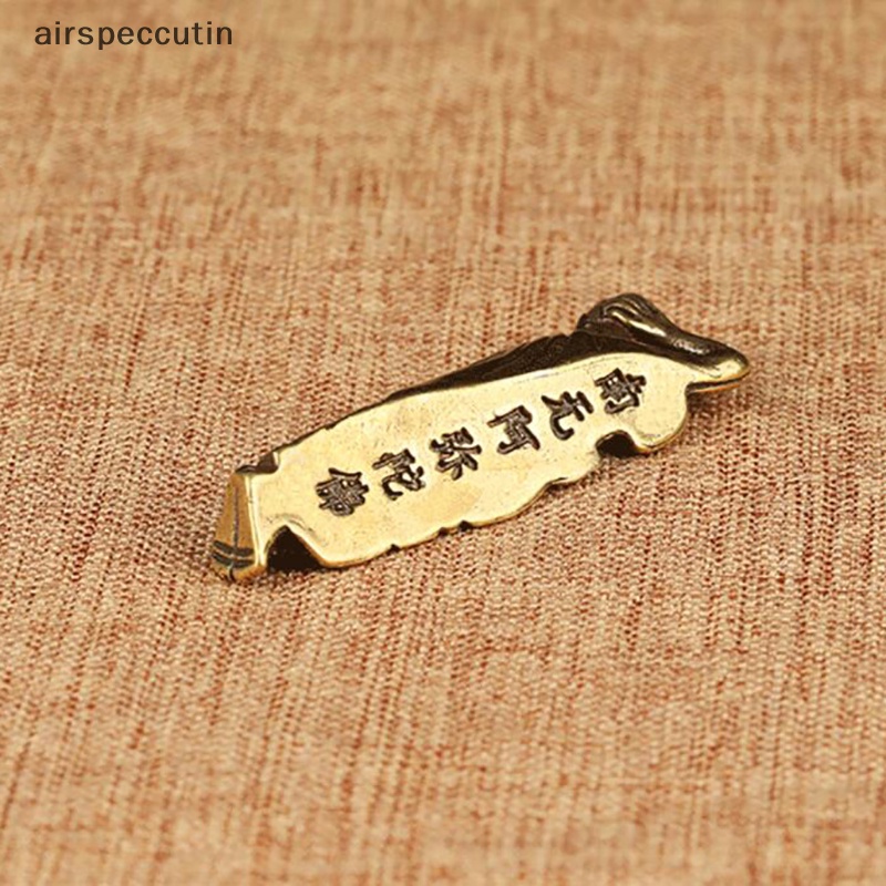 Airspeccutin Tượng Phật mini Màu Vàng Phong Cách retro
