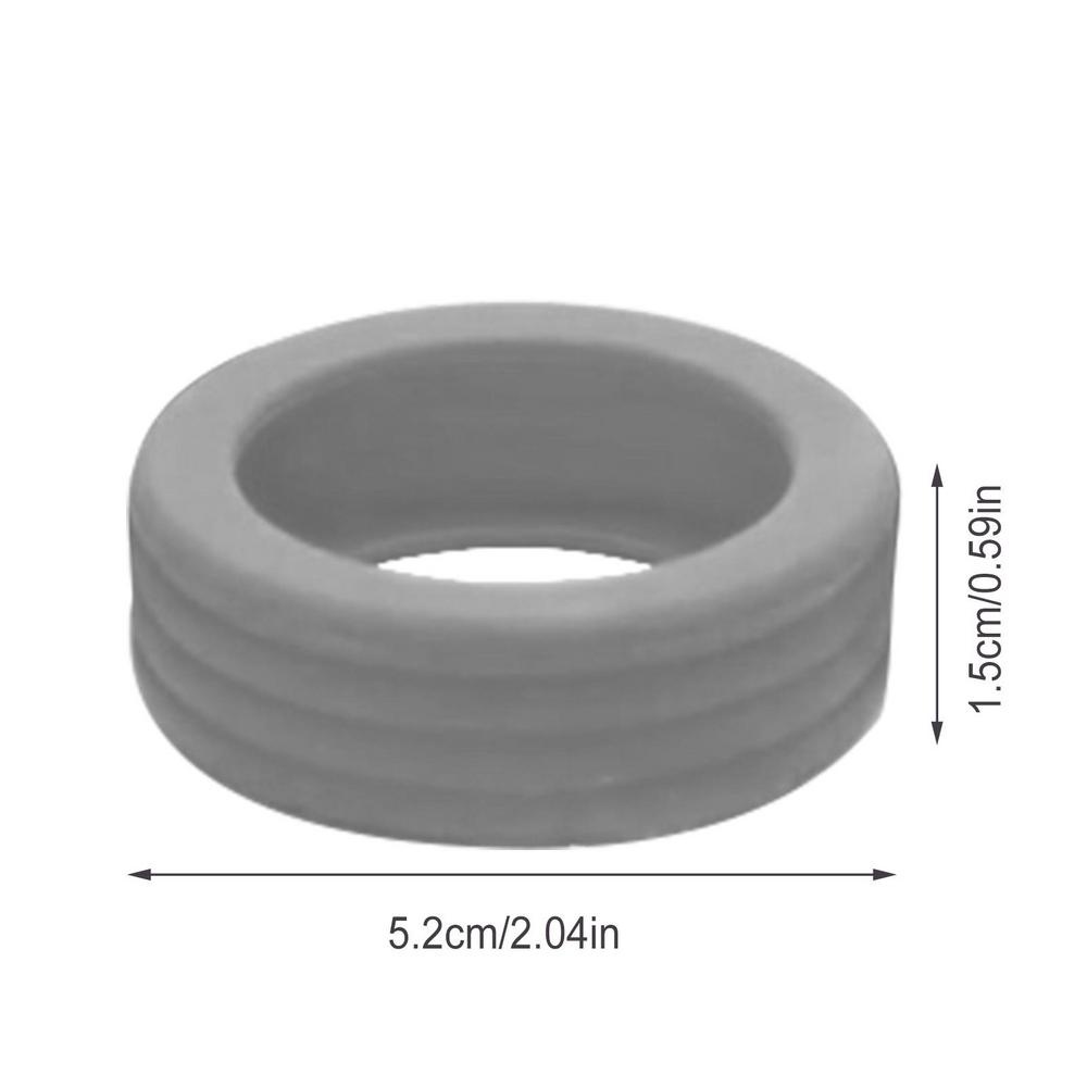 Set 8 Vòng silicone Bọc Bánh Xe Hành Lý Giảm Tiếng Ồn