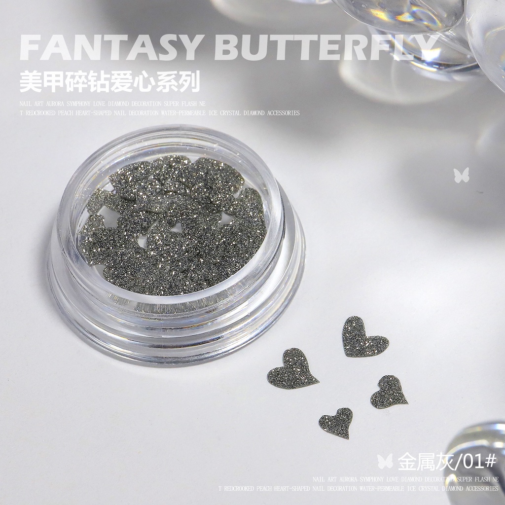 Hình Dán Trang Trí Móng Tay Họa Tiết Bướm 3d laser