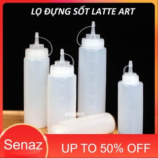 Lọ đựng siro pha chế, nước sốt , tương ớt , tương cà . dụng cụ hỗ trợ pha chế