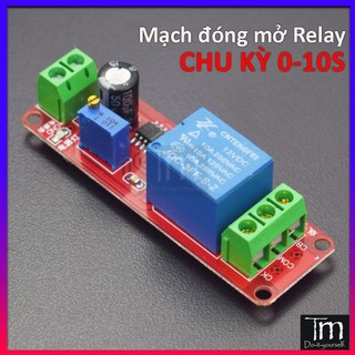 Mạch Tạo Trễ - Đóng Cắt Relay Theo Chu Kỳ IC 555