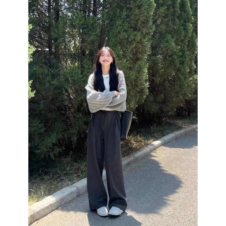 Áo Khoác cardigan Dệt Kim Chống Nắng Thời Trang Mùa Hè Cho Nữ