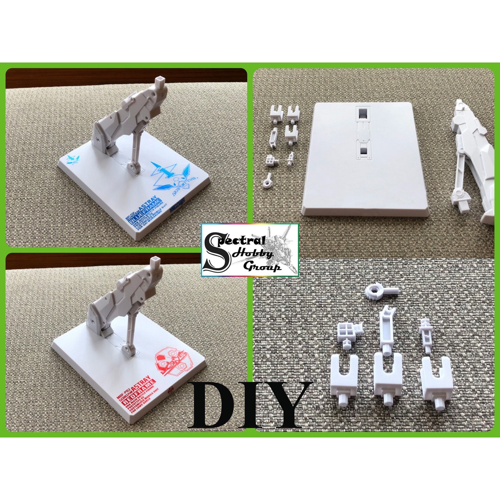 Đế giá đỡ mô hình Action base 1/100 MG HG RG ver MB Astray Red Blue Frame