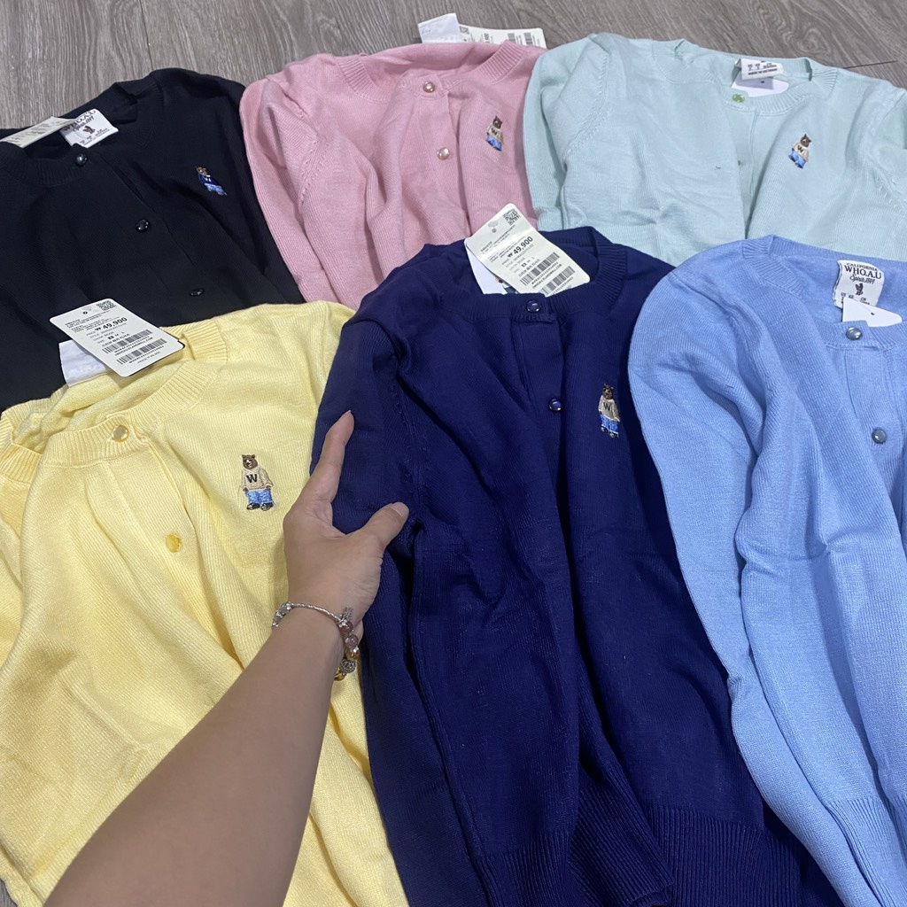 Áo khoác len Who.a.u