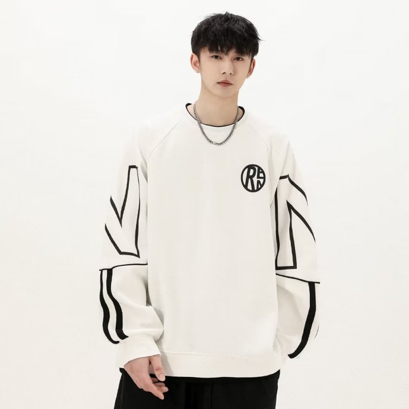 Áo nam Dài Tay Cổ Tròn plus size m-8xl