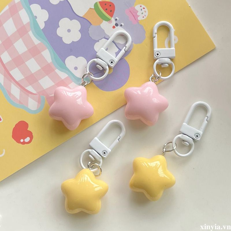 🌺🌺1 Móc Khóa Hình Ngôi Sao Dễ Thương