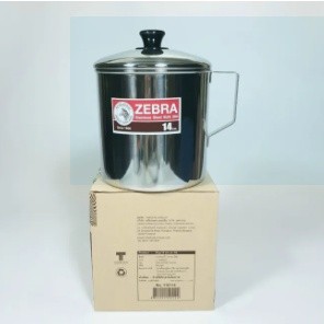 CA NƯỚC INOX CÓ NẮP ZEBRA THÁI LAN [Giá hủy diệt] [Có sẵn] [Chính hãng] [Ảnh thật]