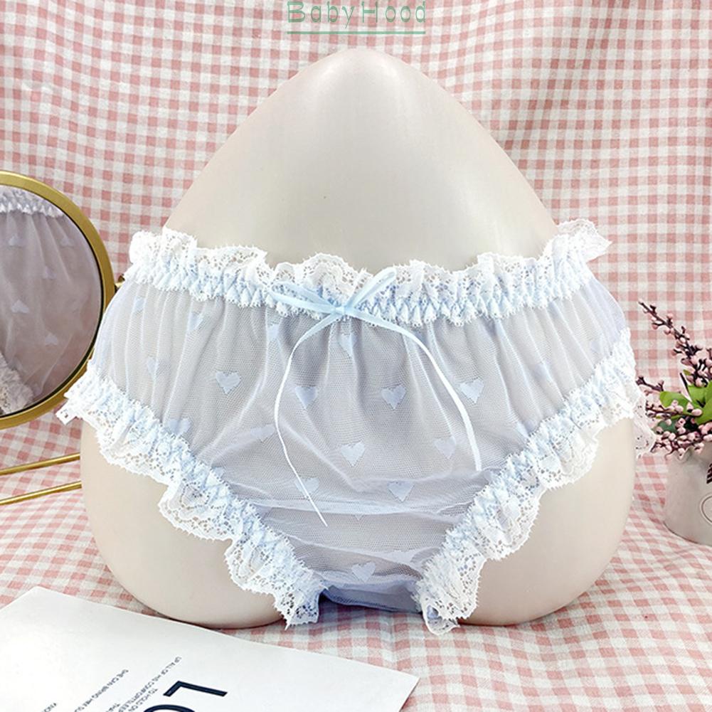 Underwear Transgender Transparent Ultra Thin Mesh Underpants Crossdress#BBHOOD