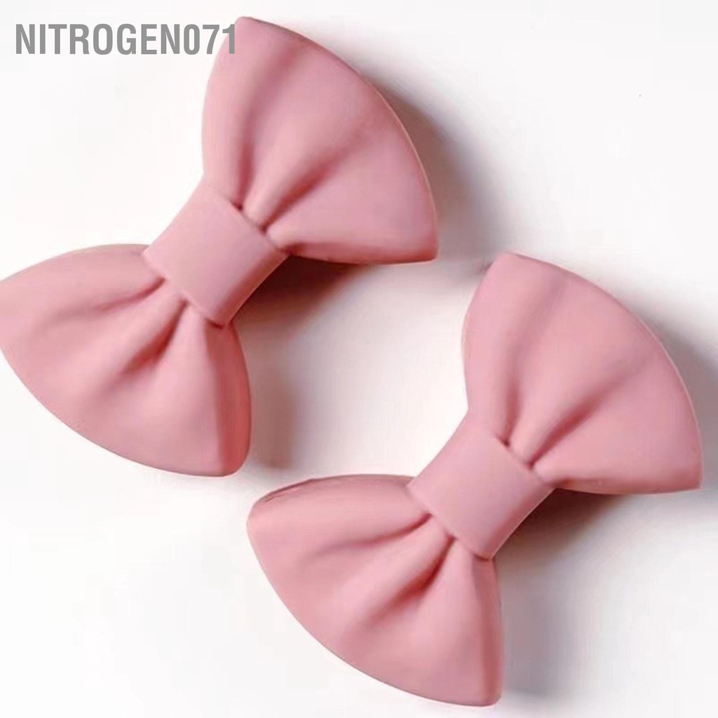 Nitrogen071 Dây Thắt Nơ Silicone Cách Nhiệt Kẹp Chống Bỏng Nhẹ Bảo Vệ Ngón Tay Nồi Cho Nhà Bếp