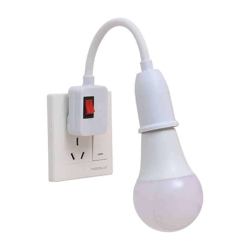 Bóng Đèn Ngủ e27 Tiết Kiệm Năng Lượng Có Công Tắc Tiện Dụng