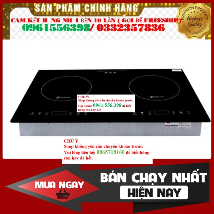 * Bếp đôi điện từ SUNHOUSE SHB9101 Hàng chính hãng- Mới 100%