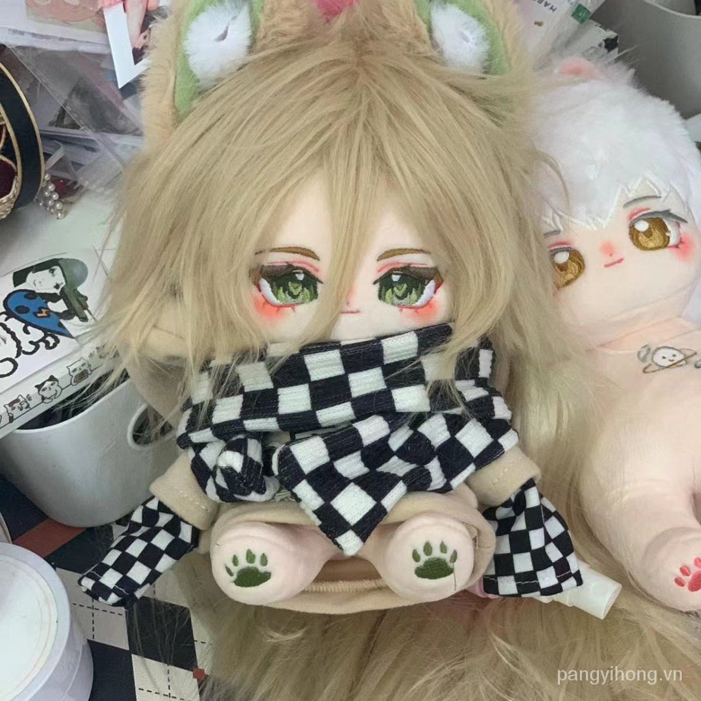 Búp Bê cotton jianluo 20cm Mặc Đồ Hình Nhân Vật anime luosha attribute Quà Tặng Sinh Nhật a0v5