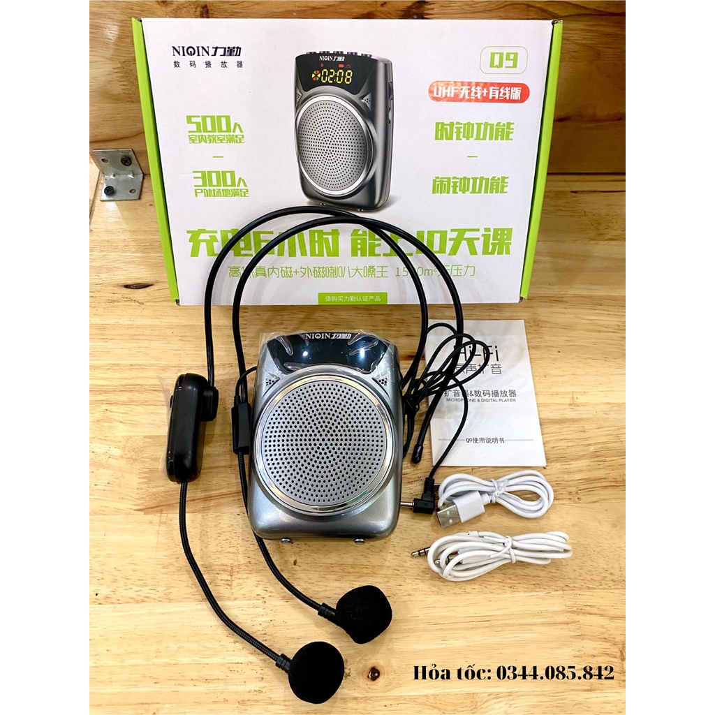 Loa trợ giảng không dây KAW, kết nối bluetooth âm thanh to, rõ ràng bảo hành 12 tháng