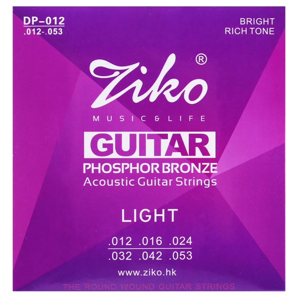 Mmluck Bộ Dây Đàn guitar acoustic Lõi Đồng Lục Giác Lõi Hợp Kim Đồng Thau