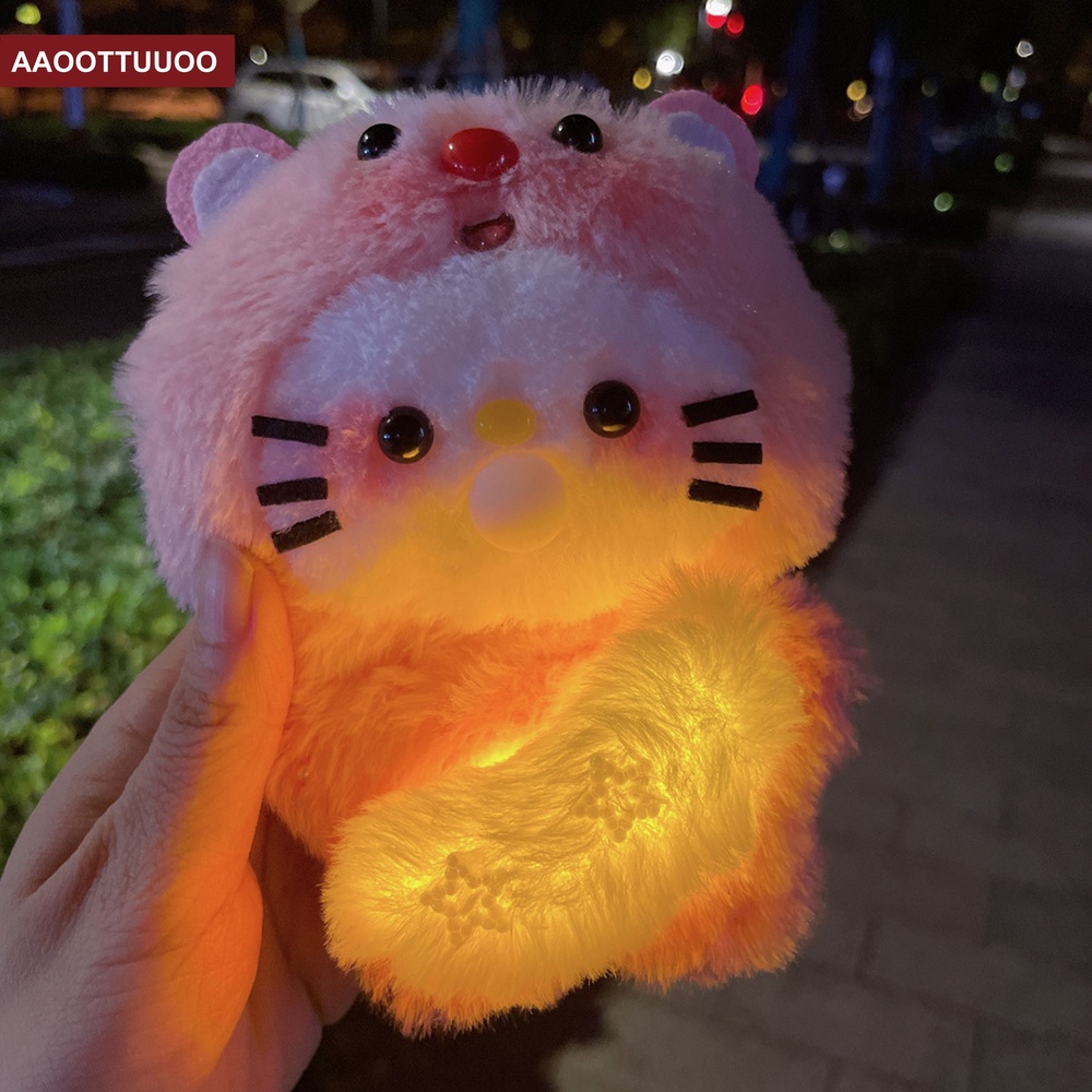 Móc Khóa Hình Búp Bê Mèo kt Dễ Thương Dùng Làm Quà Tặng