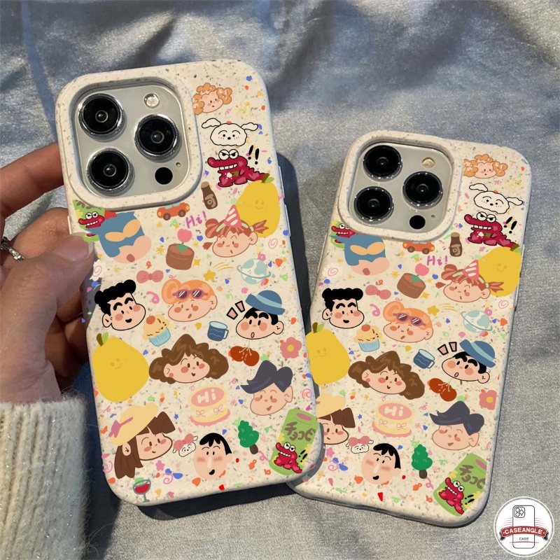 Ốp Điện Thoại Dẻo Họa Tiết Cậu Bé Bút Chì Cho iphone 15 11 14 12 13 pro max 7plus xr 6 6s 7 8 15 plus 8plus x xs max