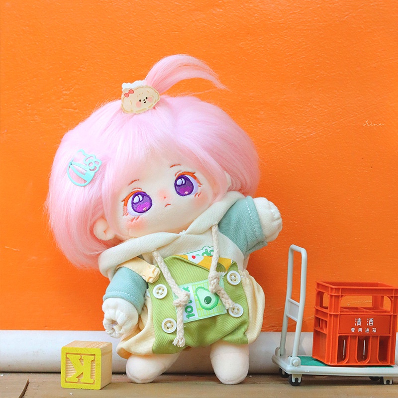 Bộ Đồ Gồm Áo sweater cotton + Quần Dài 20cm Thời Trang Dành Cho Búp Bê