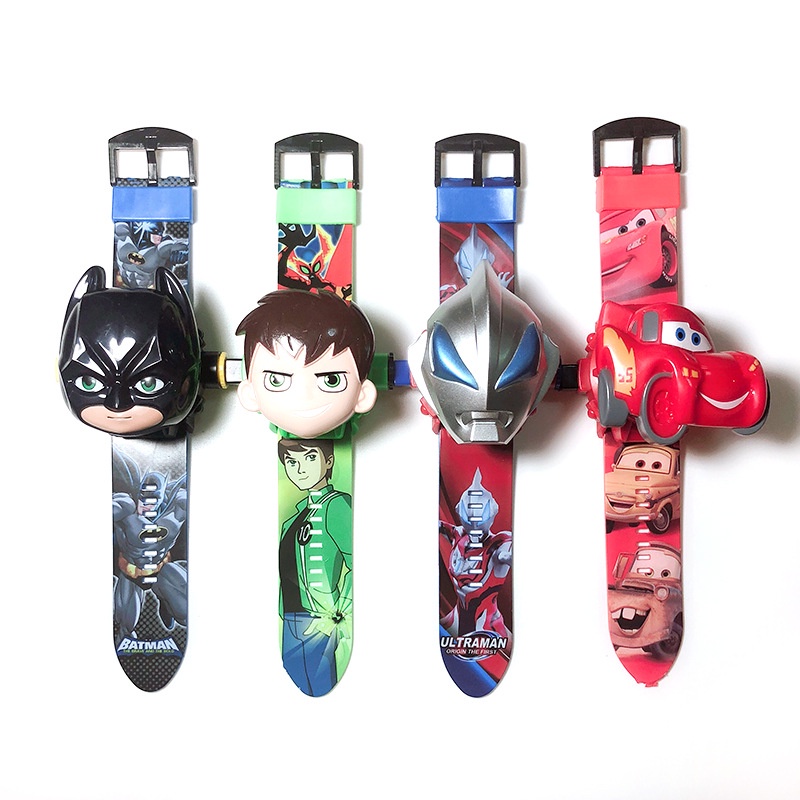 Đồng Hồ Điện Tử Chiếu Hoạt Hình Độc Đáo Cho Bé