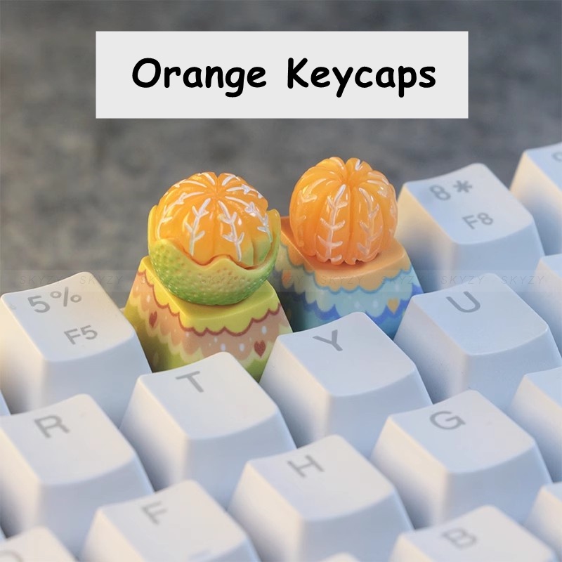 Keycaps Resin Cá Tính Dễ Thương Phim Hoạt Hình Handmade Bàn Phím Cơ Keycap