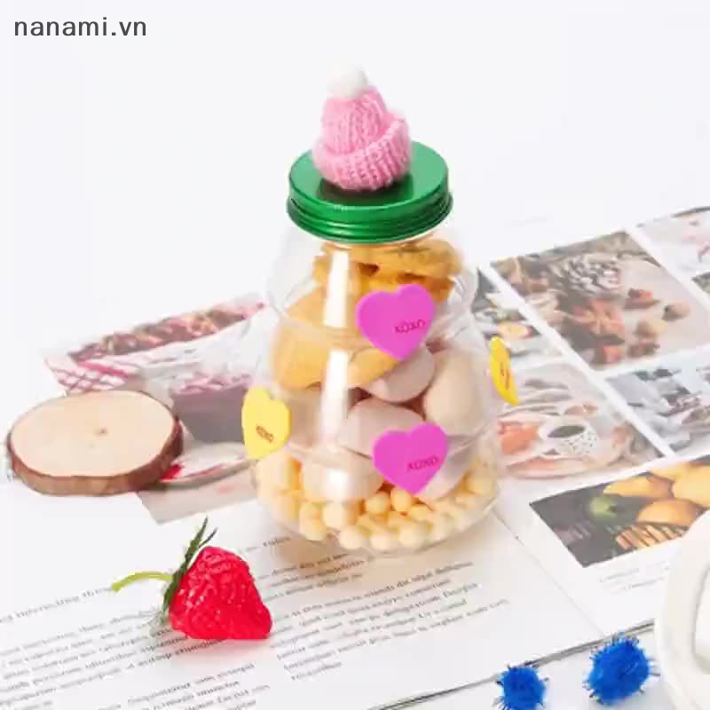 Hộp Quà Giáng Sinh Đựng Kẹo Sô Cô La / snack Trong Suốt Có Tay Cầm [vn]