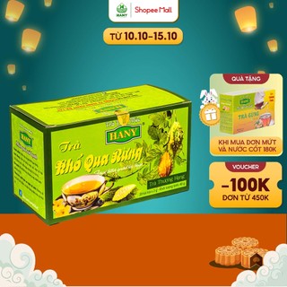 Trà Khổ Qua Rừng HANY Hộp 20 túi Đặc Sản Đà Lạt