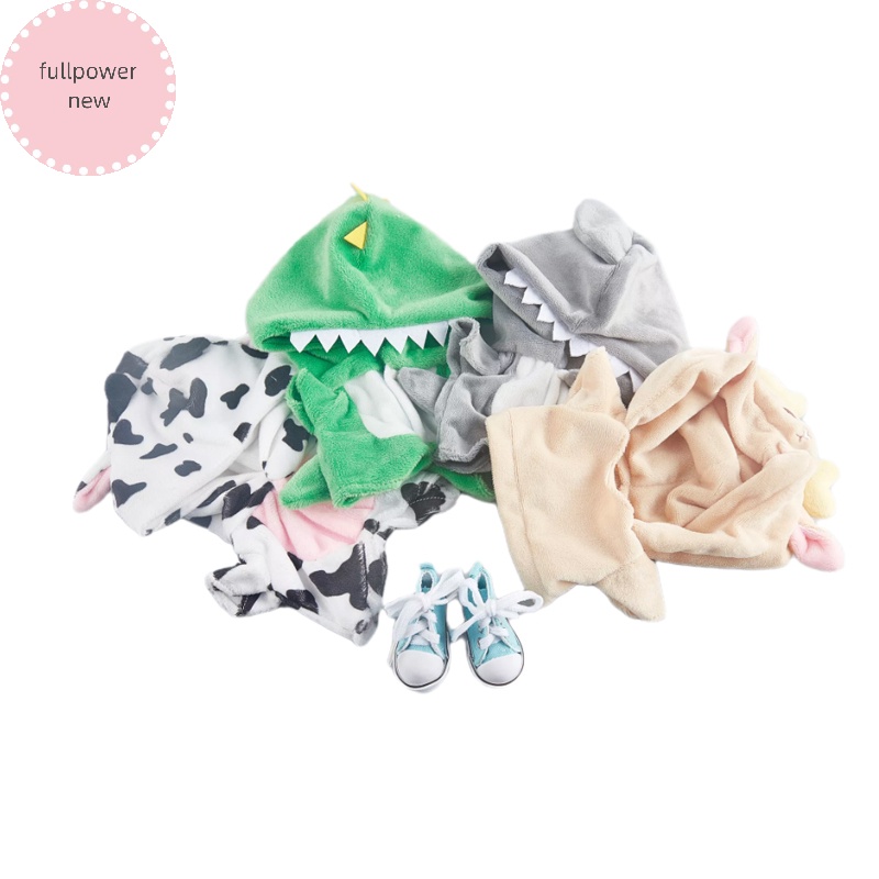 Bộ Đồ Ngủ Búp Bê Khủng Long onesie 20cm