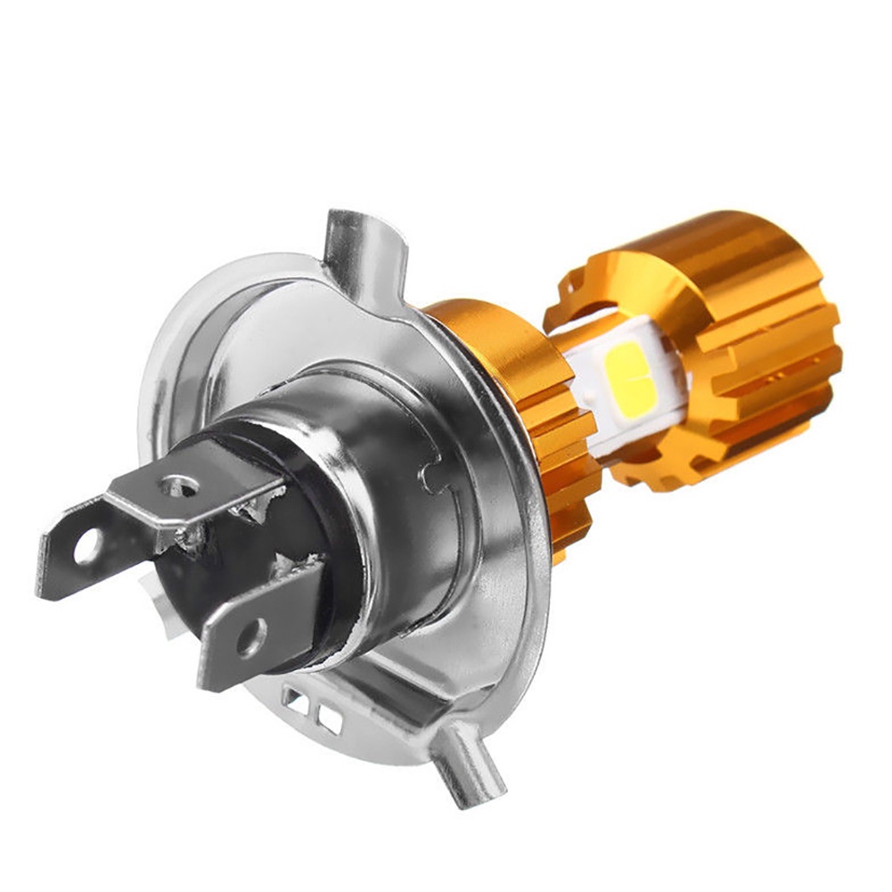 Đèn Pha led Siêu Sáng h4 / ba20d / p15d Chuyên Dụng Cho Xe Mô Tô / scooter