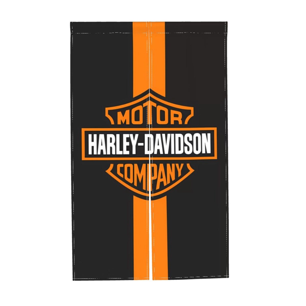 Rèm Cửa Hai Lớp 34x56in  In Hình harley davidsons
