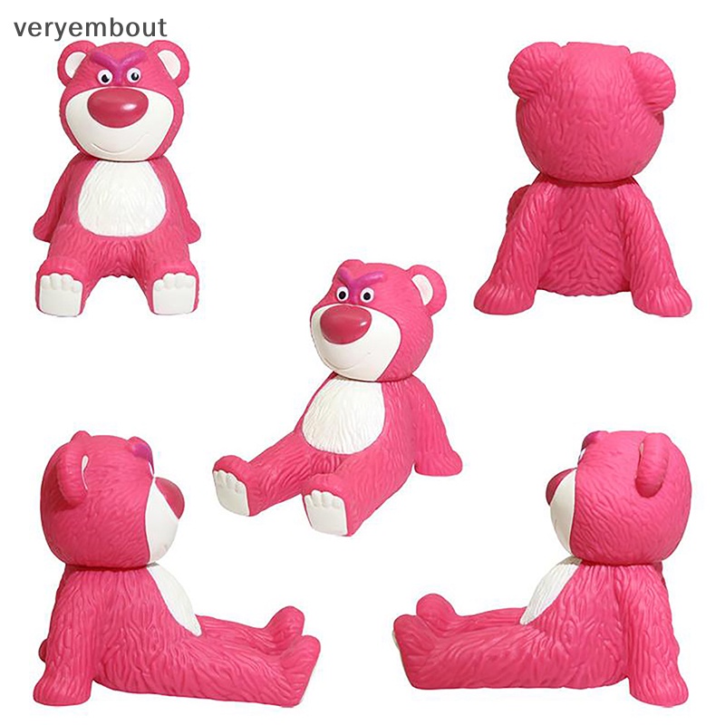 Ut Giá Đỡ Điện Thoại Thông Minh Để Bàn Hình Gấu Dâu Hoạt Hình Dễ Thương Trang Trí Nhà Cửa