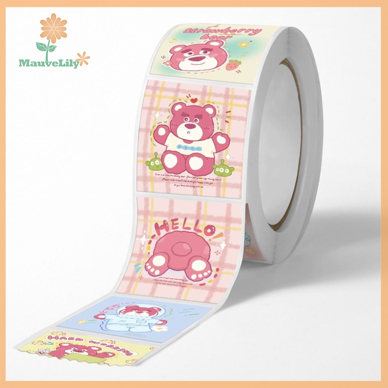 Cuộn 500 Miếng Dán Hình sanrio Hoạt Hình Dễ Thương Trang Trí Quà Tặng Cho Bé uuu