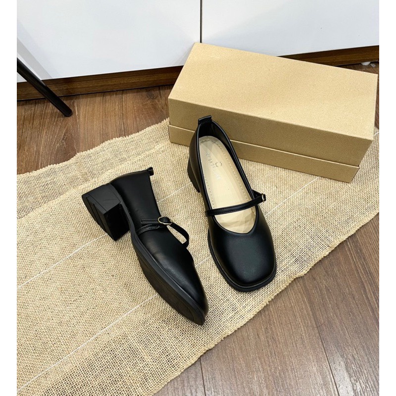 Giày sandan nữ hàng QCCC đế cao 3cm,chất da lì cao cấp SD193 ANN_Official